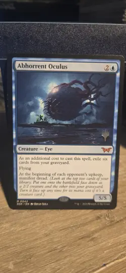 MTG - Abhorrent Oculus - Duskmourn: House of Horror - Promo Pack - Image 1