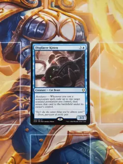 Displacer Kitten NM Non-Foil Battle For Baldur's Gate MTG - Image 1