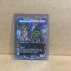 Don & Raph, Hard Science (Borderless) Teenage Mutant Ninja Turtles Regular - Image 1