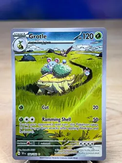 Temporal Forces Grotle 164/162 Illustration Rare Pokemon NM/M - Image 1