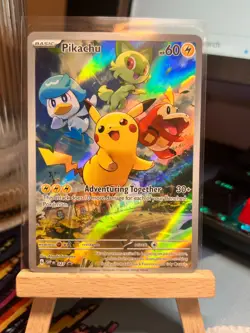 Pokemon TCG Pokemon Pikachu Promo Holo 027 PROMO NM Pokemon TCG - Image 1