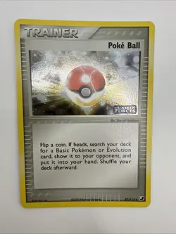Poke Ball 87/115 EX Unseen Forces Reverse Holo Uncommon Stamped Pokemon Card - Image 3