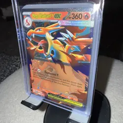 Pokemon Mega Charizard Y EX 030 Full Art Ultra Rare Foil Card 360 HP - Image 2