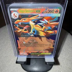 Pokemon Mega Charizard Y EX 030 Full Art Ultra Rare Foil Card 360 HP - Image 4