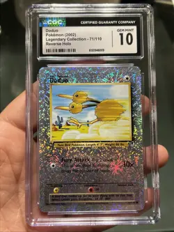 Pokemon TCG Doduo 71/110 Legendary Collection Reverse Holo CGC 10 - Image 1