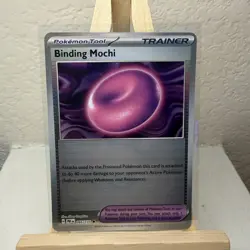 Binding Mochi 95/131 Prismatic Evolutions Pokeball Holo Pokemon TCG - Image 1