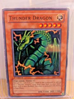 Thunder Dragon MRD-097 - YuGiOh! Metal Raiders 1st Edition - Image 2