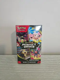 Pokemon TCG: Mega Evolution-Perfect Order Booster Bundle (6 Packs) New Sealed - Image 5