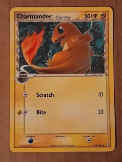 Pokemon Charmander 49/100 Crystal Guardians NM-MT See Pictures - Image 1