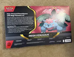 Pokemon Mega Venusaur Ex Premium Collection Box Factory Sealed New TCG - Image 2