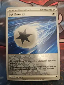 Pokemon TCG - Jet Energy - 190/193 - Paldea Evolved - Reverse Holo - Near Mint - Image 1