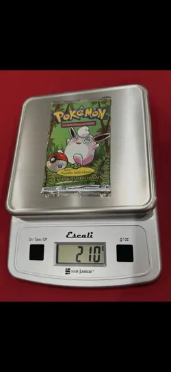 Wizards of the Coast First Edition Pokemon Jungle Booster 3 Pack Portuguese 21gm - Image 5