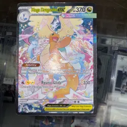MEGA DRAGONITE EX ALT ART 290/217 ASCENDED HEROES POKEMON SIR SPECIAL RARE - Image 1