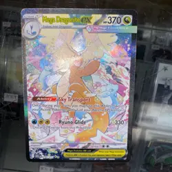 MEGA DRAGONITE EX ALT ART 290/217 ASCENDED HEROES POKEMON SIR SPECIAL RARE - Image 2