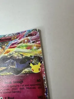 POKEMON CELEBRATIONS XERNEAS EX HOLO 25TH ANNIVERSARY CLASSIC COLLECTION 97/146 - Image 4
