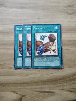 Yu-Gi-Oh! - Ojamuscle - 3X - Full Playset - Image 1