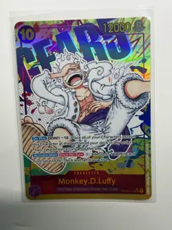 Monkey.D.Luffy (119) (Alternate Art) OP05-119 Awakening of the New Era Foil - Image 2