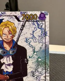 One Piece TCG Carrying on His Will - Sabo OP13-120 SEC Alt Art Parallel - NM - Image 2