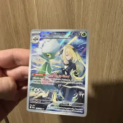 Pokemon TCG Destined Rivals Cynthia's Roserade Illustration Rare Card 184/182 - Image 2
