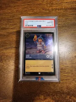 2023 Disney Lorcana Lilo - Galactic Hero Foil 184/204 PSA 10 Gem Mint - Image 1