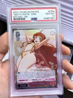 Weiss Schwarz MUSHOKU TENSEI Seductive Invitation Eris Card Game MT/S83-0545-SR - Image 2