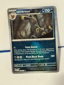 UMBREON 59/131 PokeBall PRISMATIC EVOLUTIONS POKEMON- Reverse Holo Pokeball - Image 1
