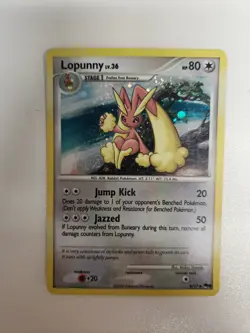 Pokemon TCG Lopunny 9/17 - SWIRL POP Series 9 Cosmos Holo LP - Image 1