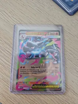 Mega Charizard X ex 013/094 Phantasmal Flames Pokemon Card TCG NM - Image 1