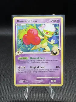 Pokemon TCG Supreme Victors Roserade C #40/147 Regular Rare LP/MP Condition - Image 1