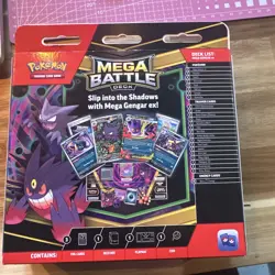 Pokemon TCG Mega Battle Deck Mega Gengar Ex BRAND NEW SEALED - Image 3