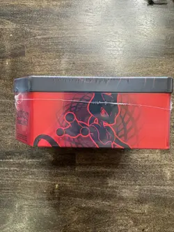 Team Rocket's Mewtwo EX Pokemon TCG Tin Factory Sealed NEW Rare Collectible - Image 4