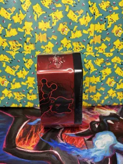 Destined Rivals Team Rocket's Mewtwo EX Tin Sealed Pokemon TCG - Image 4