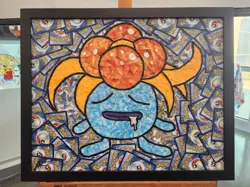 Gloom Pokemon Trading Card Collage Artwork FRAMED (20x16) - Image 3