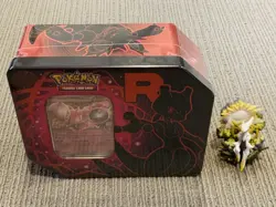Destined Rivals Team Rocket 5 Packs Tin Mewtwo EX Pokemon TCG NEW & SEALED - Image 1
