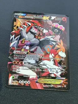 Team Magma’s Groudon EX 15/34 XY Double Crisis 2015 Pokemon Card LP/MP - Image 3