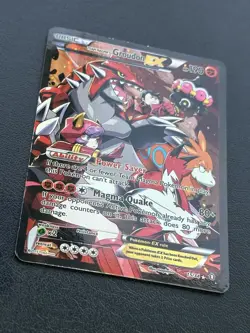 Team Magma’s Groudon EX 15/34 XY Double Crisis 2015 Pokemon Card LP/MP - Image 5