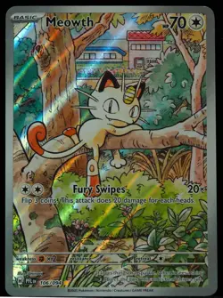 Meowth #106/094 Phantasmal Flames NM/M Pokemon Card - Image 4