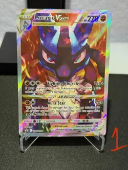 Lucario VSTAR SWSH291 SWSH: Sword & Shield Promo Card NEAR MINT - Image 1