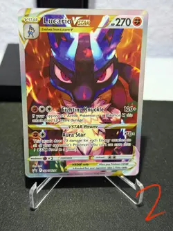 Lucario VSTAR SWSH291 SWSH: Sword & Shield Promo Card NEAR MINT - Image 3