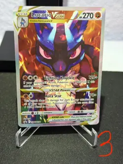 Lucario VSTAR SWSH291 SWSH: Sword & Shield Promo Card NEAR MINT - Image 5