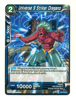 Dragon Ball Super Card Game Universe 9 Striker Oregano TB1-042 C NM SV2. - Image 1