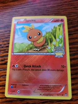 TORCHIC 12/111 XY Furious Fists CITY CHAMPIONSHIPS PROMO Cities Pokemon card NM - Image 1