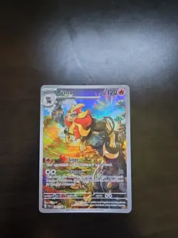 Pyroar Rare Pokemon TCG Card Paldea Evolved Illustration 200/193 NM Condition - Image 1