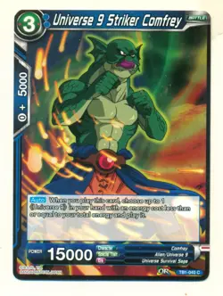Dragon Ball Super Card Game Universe 9 Striker Comfrey TB1-040 C NM SV2. - Image 1