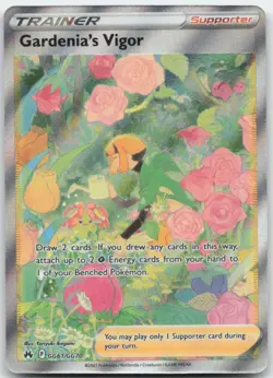 Gardenia's Vigor GG61/GG70 Crown Zenith: Galarian Gallery Pokemon Card NM - Image 1