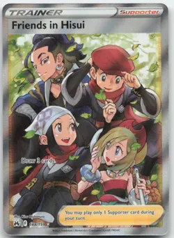 Friends in Hisui 148/159 Crown Zenith Pokemon Card NM - Image 1