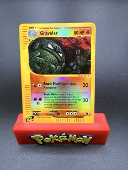 Graveler 79/165 Expedition Reverse Holo Card E Reader Series Pokemon Vintage - Image 1
