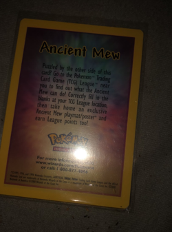 ancient mew 2000 promo card - Image 3