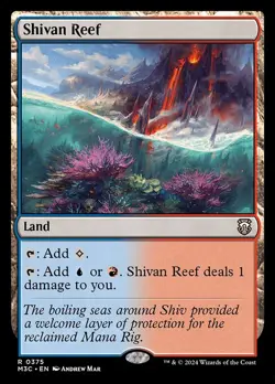 4x NM (Playset, x4) Shivan Reef, MGT, Modern Horizons 3, Magic, 375 - Image 1