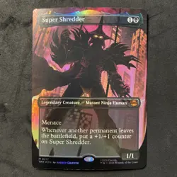 Super Shredder Borderless Foil M 0217 Teenage Mutant Ninja Turtles - Image 1